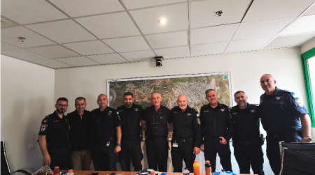 قائد الشعبة العربية في شرطة إسرائيل يجتمع مع رئيس المجلس المحلي بعينة-نجيدات